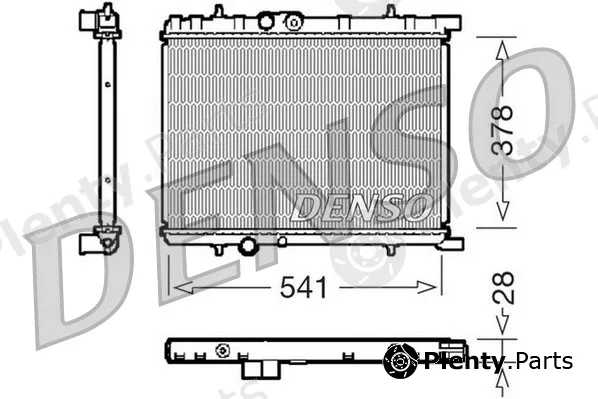 Denso DRM21032 — Radiator, engine cooling