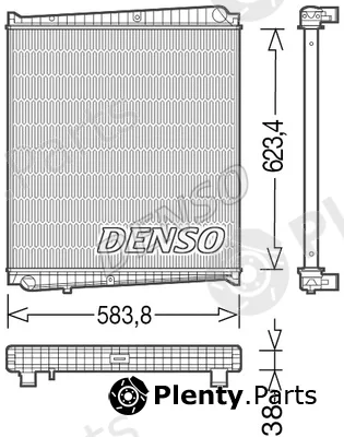 Denso DRM23047 — Radiator, engine cooling