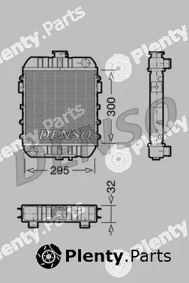 Denso DRM20060 — Radiator, engine cooling