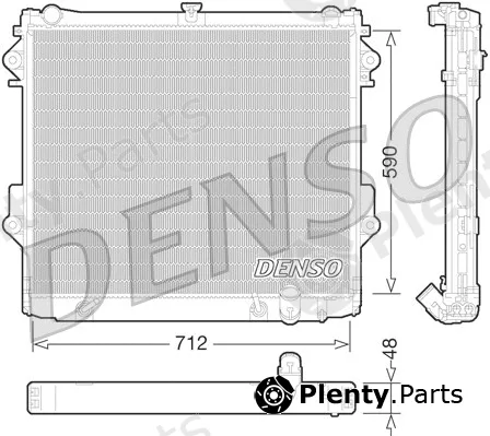 Denso DRM50074 — Radiator, engine cooling