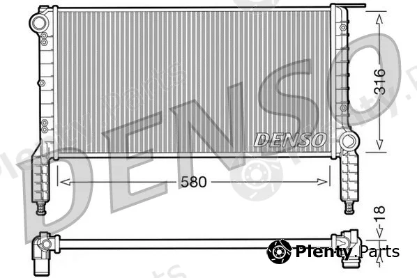 Denso DRM09064 — Radiator, engine cooling