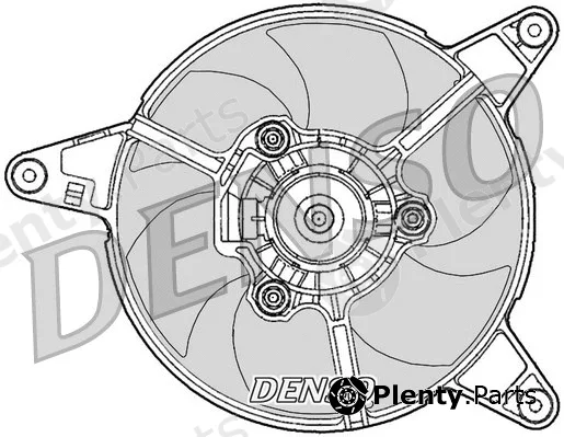 Denso DER09090 — Fan, engine cooling
