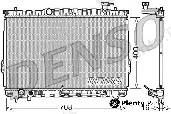 Denso DRM41002 — Radiator, engine cooling
