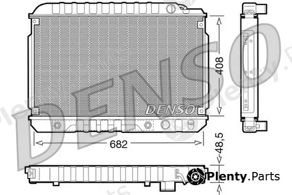 Denso DRM17003 — Radiator, engine cooling