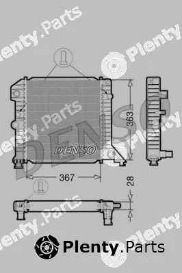 Denso DRM33020 — Radiator, engine cooling
