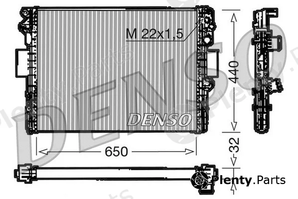 Denso DRM12005 — Radiator, engine cooling