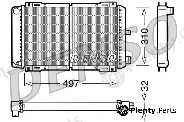 Denso DRM10031 — Radiator, engine cooling