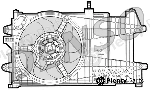 Denso DER09039 — Fan, engine cooling
