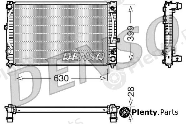 Denso DRM02031 — Radiator, engine cooling
