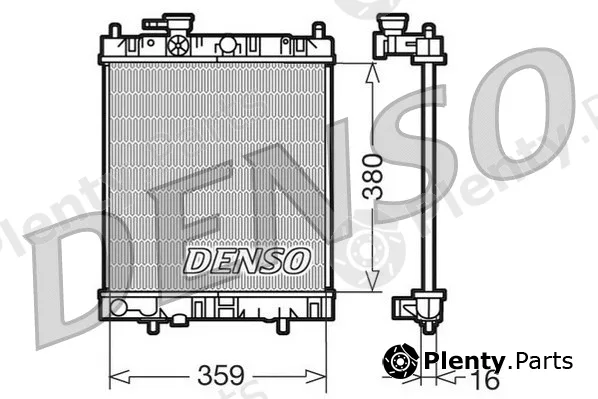 Denso DRM46001 — Radiator, engine cooling