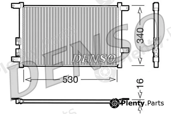 Denso DCN01011 — Condenser, air conditioning