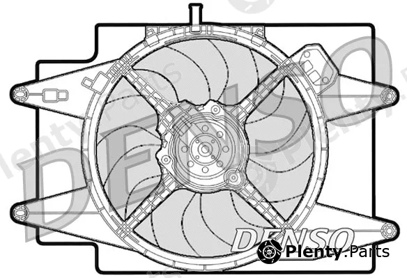 Denso DER01001 — Fan, engine cooling
