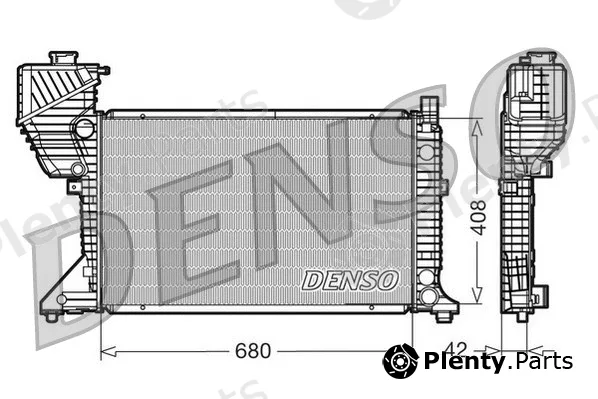 Denso DRM17011 — Radiator, engine cooling