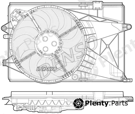 Denso DER15004 — Fan, engine cooling
