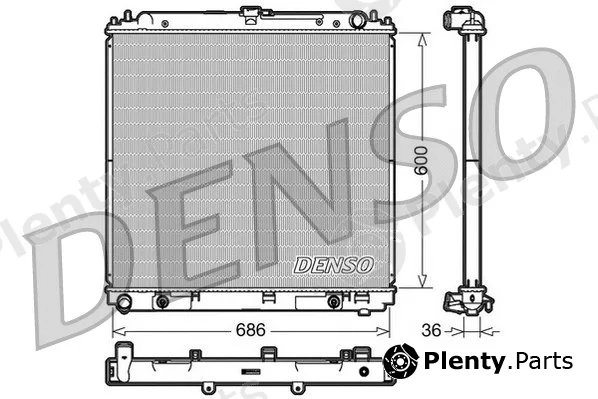 Denso DRM46032 — Radiator, engine cooling
