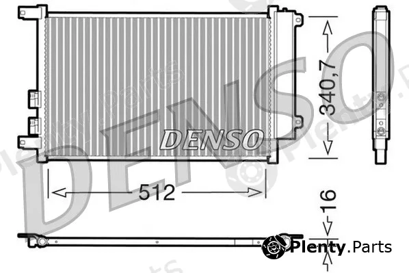 Denso DCN01010 — Condenser, air conditioning