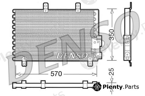 Denso DCN01001 — Condenser, air conditioning