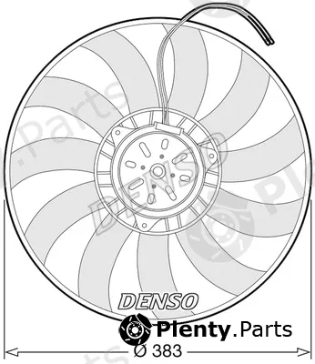 Denso DER02009 — Fan, engine cooling