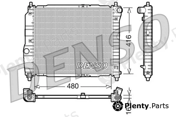 Denso DRM15003 — Radiator, engine cooling