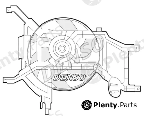 Denso DER37002 — Fan, engine cooling
