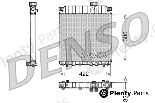 Denso DRM07031 — Radiator, engine cooling