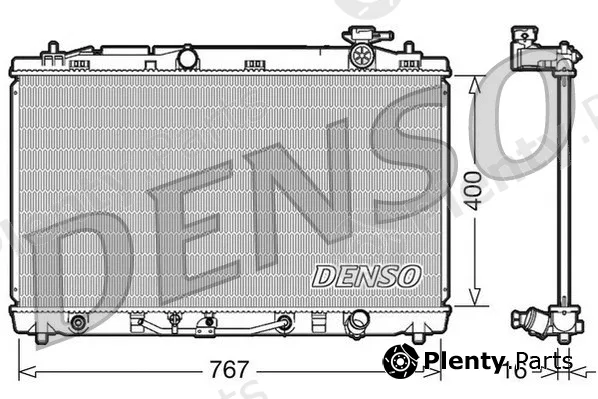 Denso DRM50030 — Radiator, engine cooling