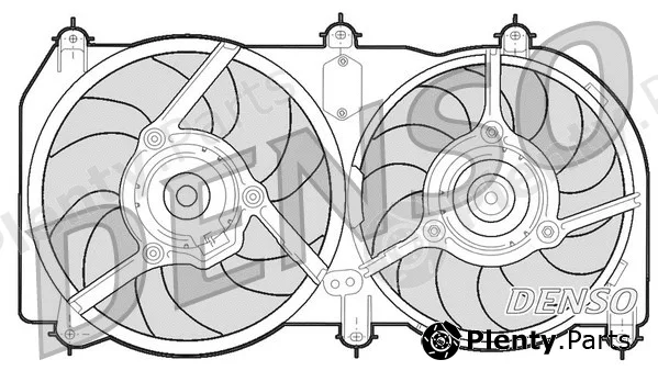 Denso DER09246 — Fan, engine cooling