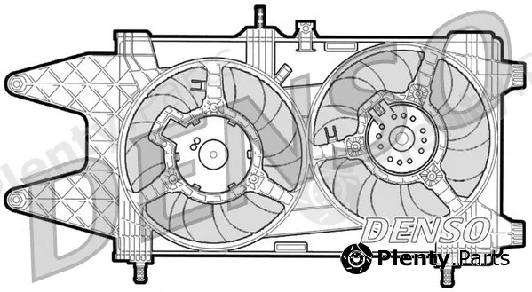 Denso DER09037 — Fan, engine cooling
