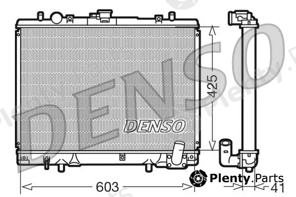 Denso DRM45019 — Radiator, engine cooling
