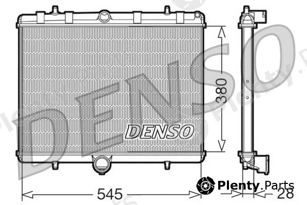 Denso DRM07060 — Radiator, engine cooling