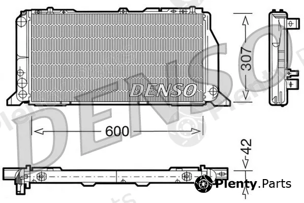 Denso DRM02013 — Radiator, engine cooling