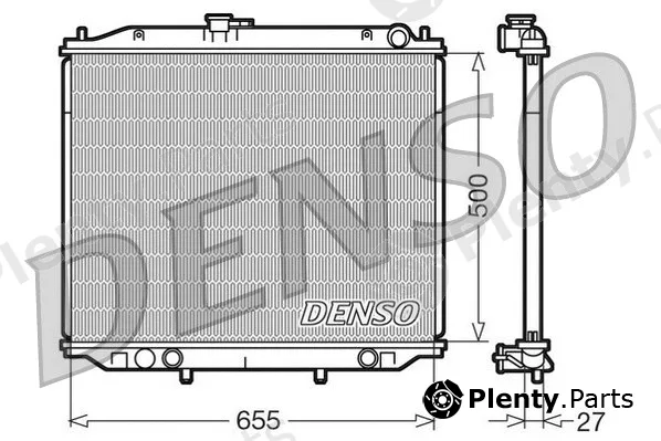 Denso DRM46020 — Radiator, engine cooling