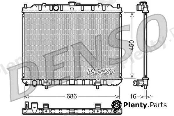 Denso DRM46004 — Radiator, engine cooling