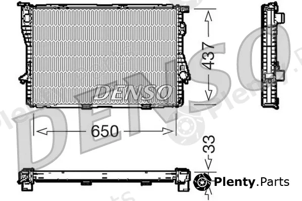 Denso DRM05067 — Radiator, engine cooling