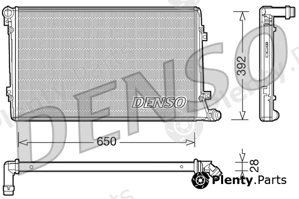 Denso DRM32019 — Radiator, engine cooling