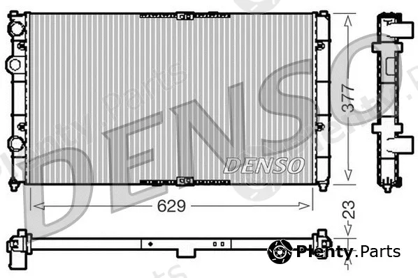 Denso DRM26040 — Radiator, engine cooling