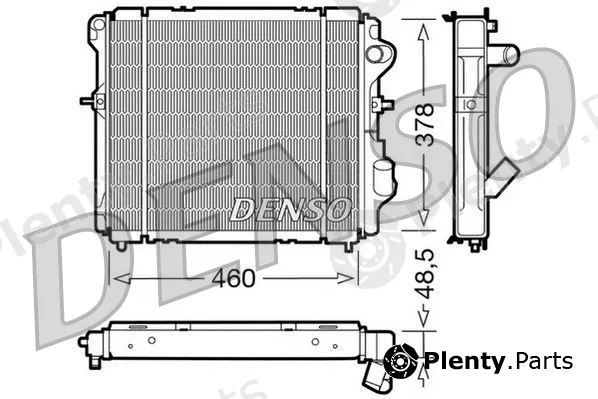 Denso DRM23007 — Radiator, engine cooling