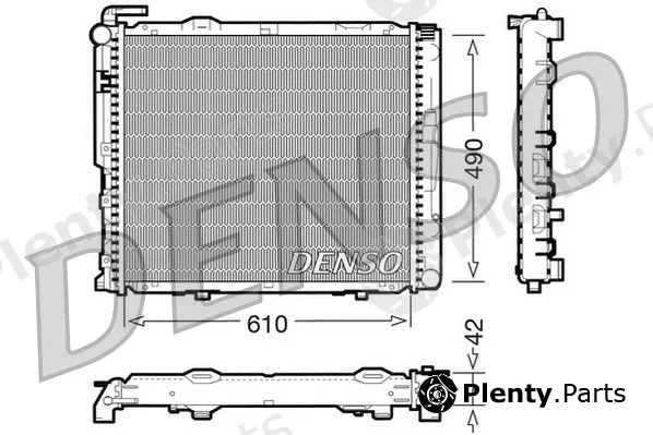 Denso DRM17035 — Radiator, engine cooling