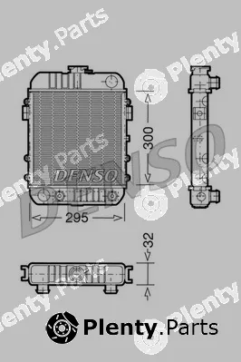 Denso DRM20061 — Radiator, engine cooling