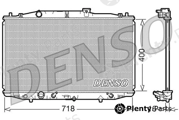 Denso DRM40024 — Radiator, engine cooling