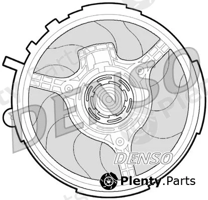 Denso DER09061 — Fan, engine cooling