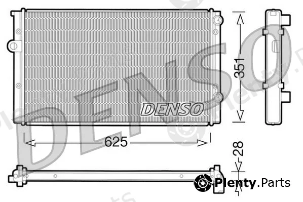 Denso DRM32008 — Radiator, engine cooling