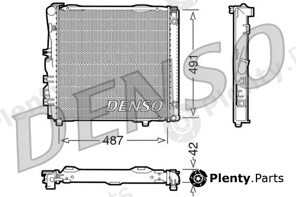 Denso DRM17052 — Radiator, engine cooling