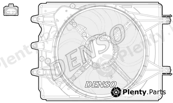 Denso DER09059 — Fan, engine cooling