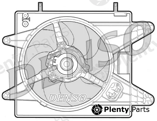 Denso DER09008 — Fan, engine cooling