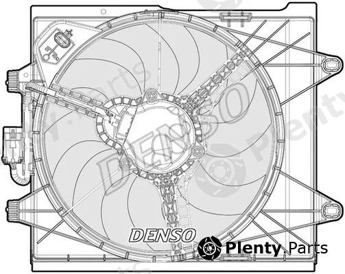 Denso DER09096 — Fan, engine cooling