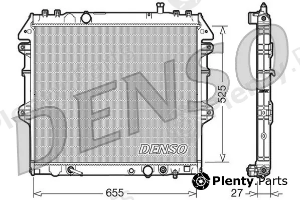 Denso DRM50045 — Radiator, engine cooling