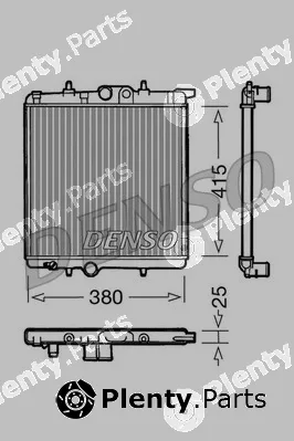 Denso DRM21020 — Radiator, engine cooling