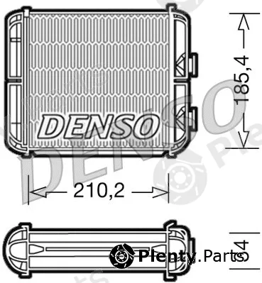Denso DRR20003 — Heat Exchanger, interior heating