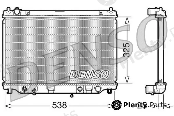 Denso DRM44017 — Radiator, engine cooling